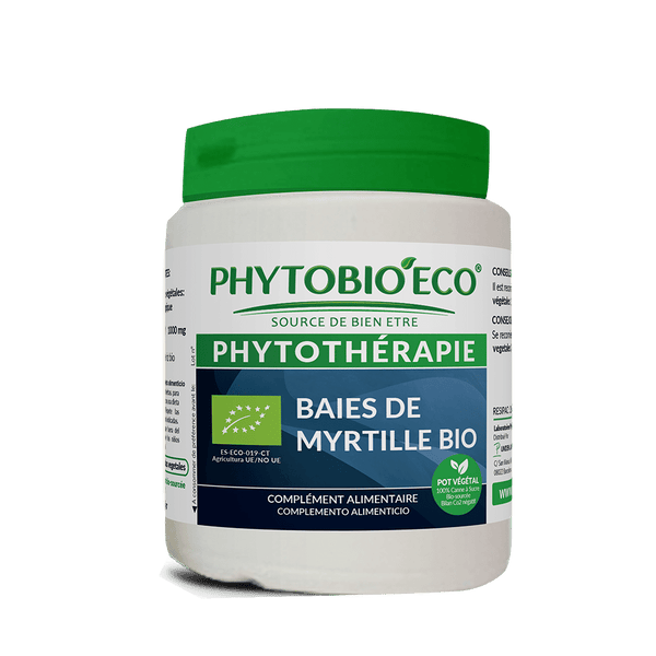 Baies de myrtille bio - 50 capsules