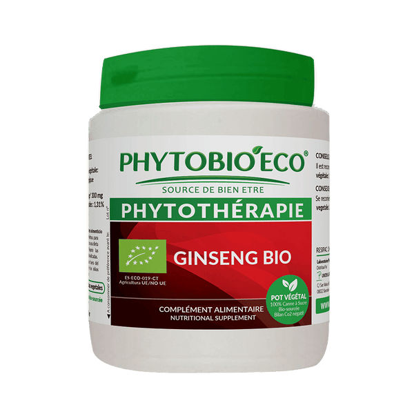 Ginseng Rouge bio - 50 capsules