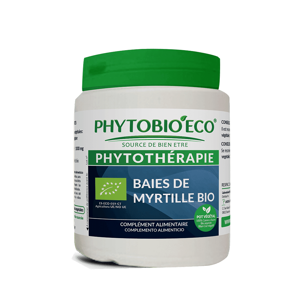 Baies de myrtille biologique