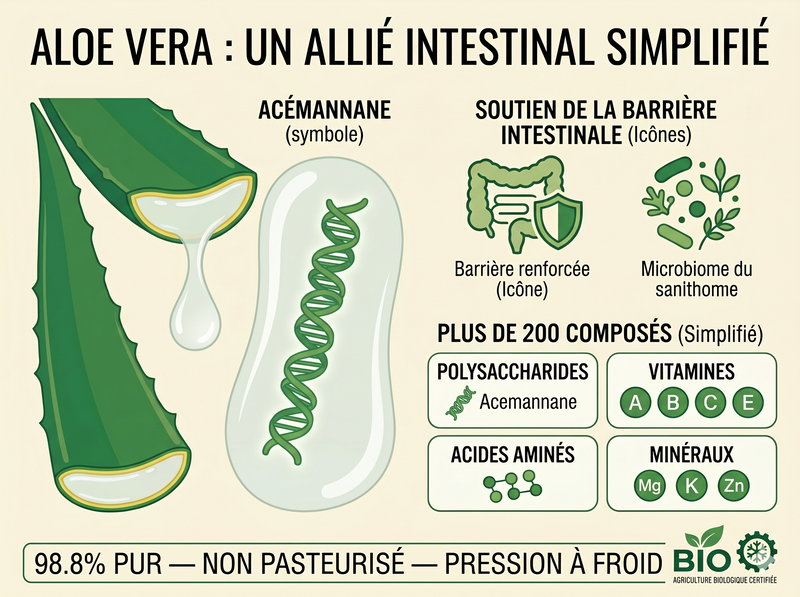 Aloe Vera frais biologique