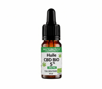 Huile CBD — Spectre Complet Bio | Pack 1 Acheté = 1 Offert
