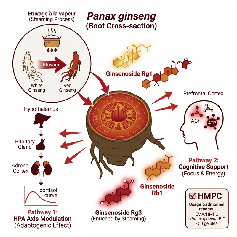 Ginseng Rouge biologique