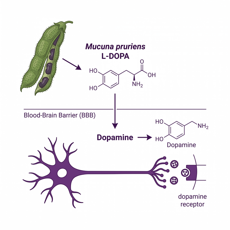 Mucuna pruriens biologique