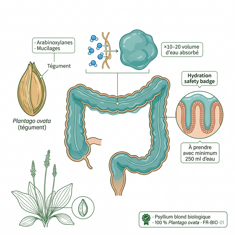 Psyllium blond biologique