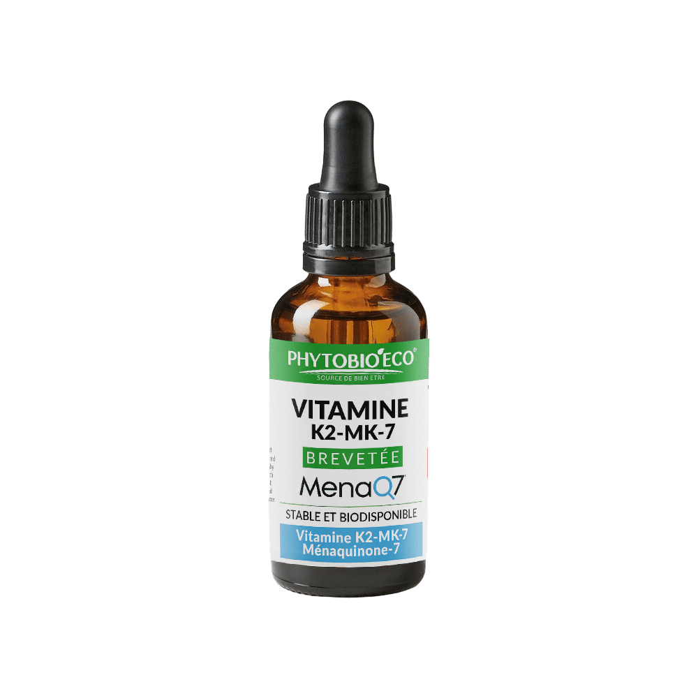 Vitamine K2-MK-7 brevetée MenaQ7 - 25 liquid