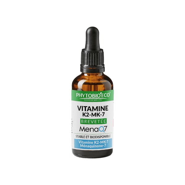 Vitamine K2-MK-7 brevetée MenaQ7 - 25 liquid